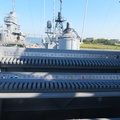 From the signal flag deck