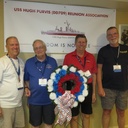 HPRA Officers and the Memorial Wreatrh